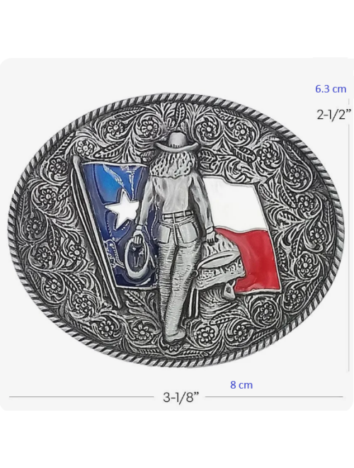 Western Texas Girl Belt Buckle