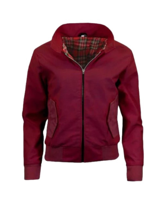 Classic Harrington jacket in vintage style for women