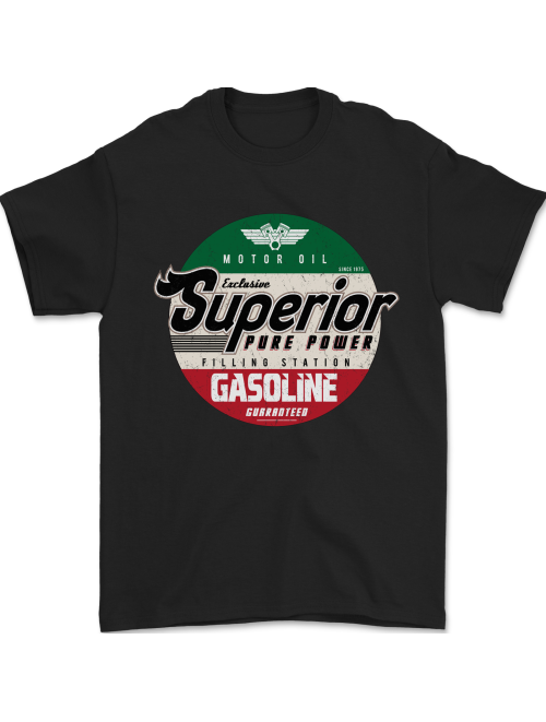 SUPERIOR GASOLINE CLASSIC RETRO T-SHIRT