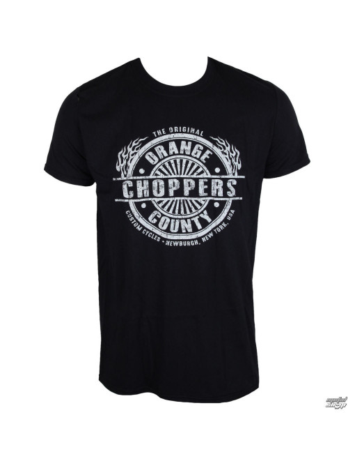 OCC Orange County Choppers T-Shirt Circle Stamp Black