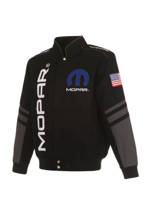 Dodge Mopar-Jacke, bestickter Logo