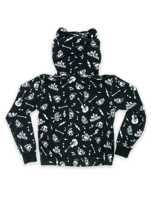 Rockabilly, Six Bunnies, Kids, Hoodies