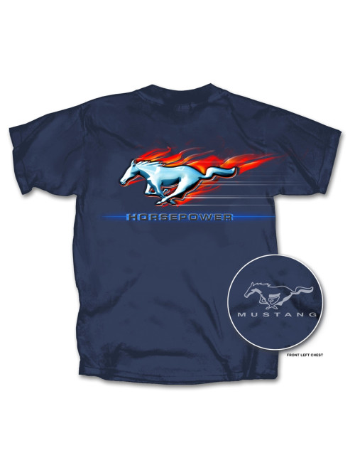 HORSEPOWER Mustang Logo Shirt