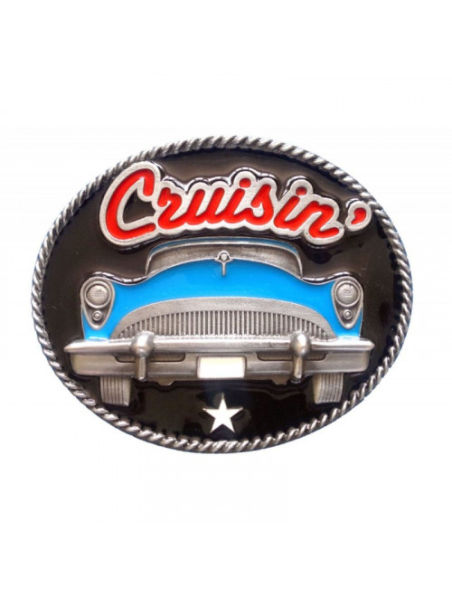 Cruisin belt buckle