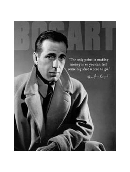 Humphrey Bogart  Metal Sign