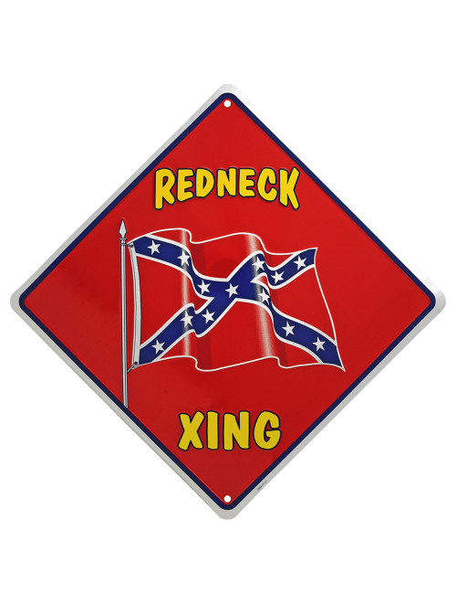 Tarrkenn Redneck Xing Metallschild