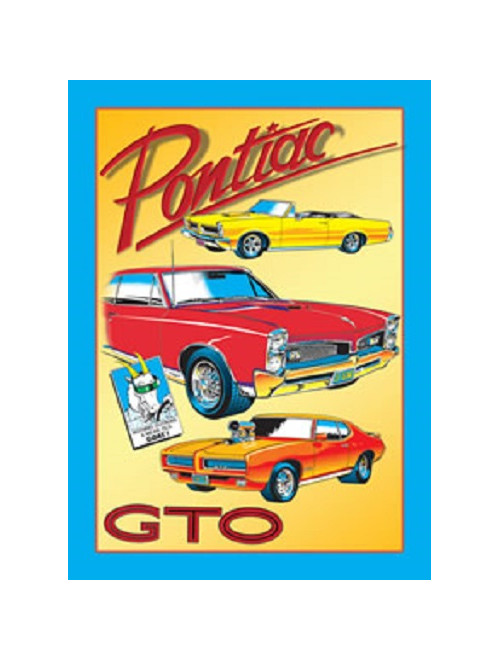 PONTIAC GTO Tin Sign
