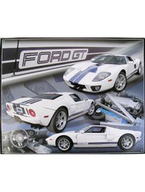 Ford GT 2007 Blechschild